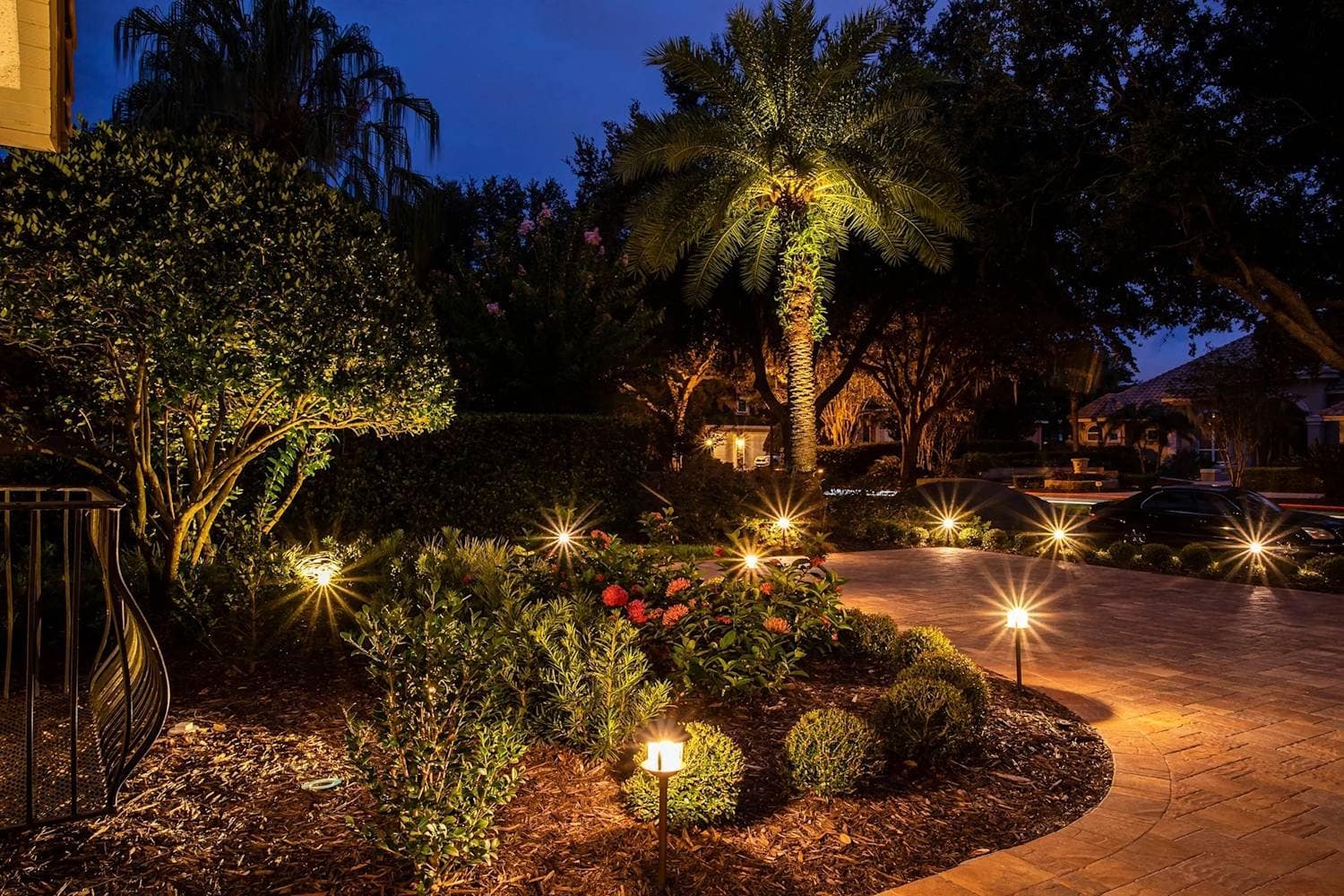professional landscape lighting