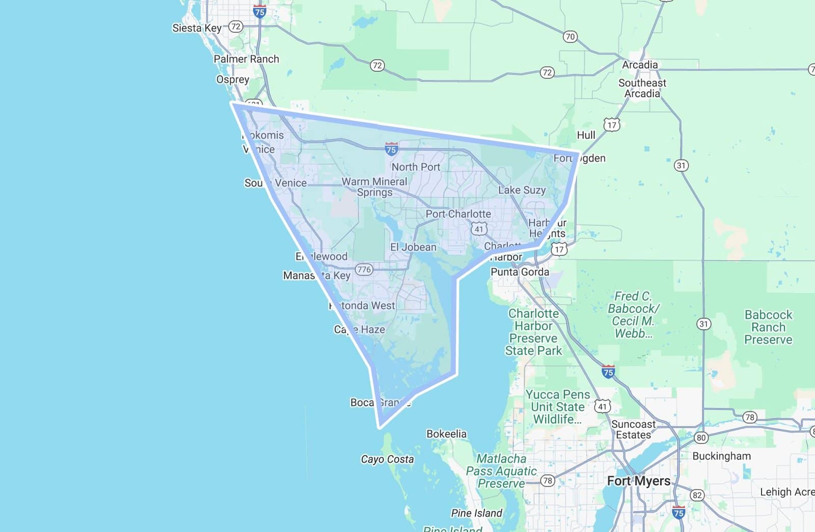 Professional Landscaping in North Port, Venice, Port Charlotte and Englewood